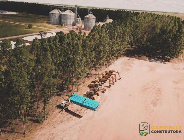 Equipamento Preparado para mais um Reservatório Fazenda Piratini - SLC Agrícola
